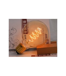 Works Лампа накаливания Эдисона EB40-E27-A60S (спираль)