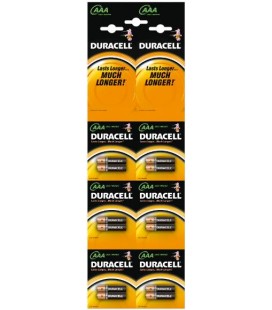 Duracell LR03 MN2400 1х2 шт (отрывные 2х6) Батарейки