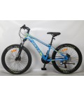 Велосипед Fighter Forte рама13"/ колеса 24" (голубой)