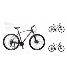 Велосипед Forte Titan МТВ колеса 27,5"/рама 17" (черно-красный)