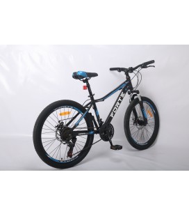 Велосипед Forte Warrior МТВ колеса24"/рама 15" (черно-синий)