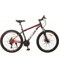Велосипед Forte Braves МТВ клеса27,5"/рама17" (черно-красный)